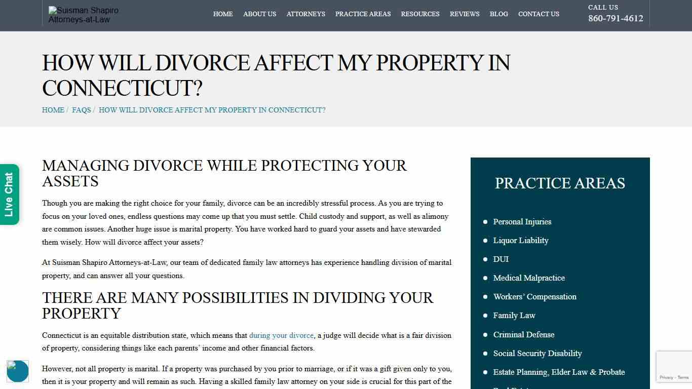 How Will Divorce Affect My Property in Connecticut? 2026