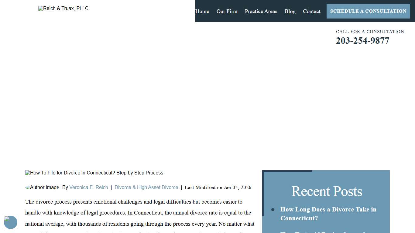 How To File for Divorce in Connecticut? Step by Step Process 2026