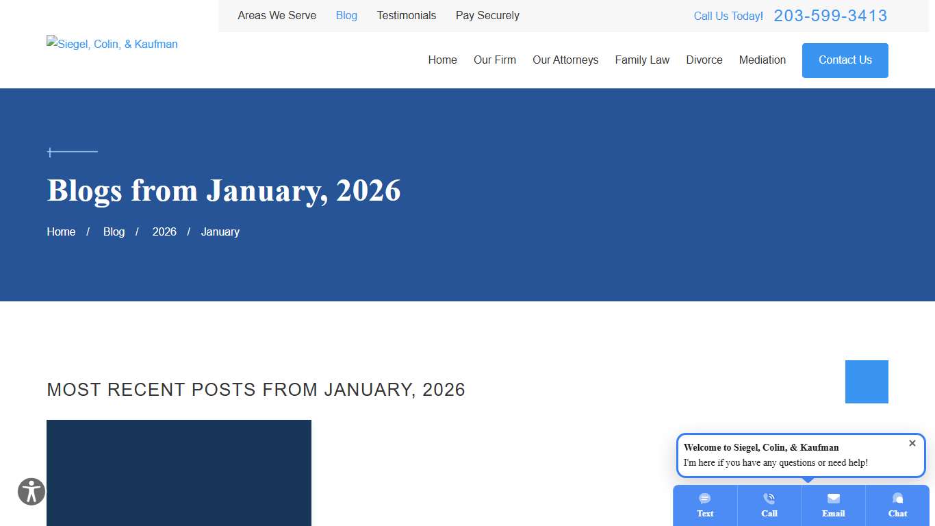 Family Law Blogs in January 2026